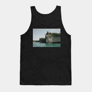 Pictured Rocks Battleship Rocks Tank Top